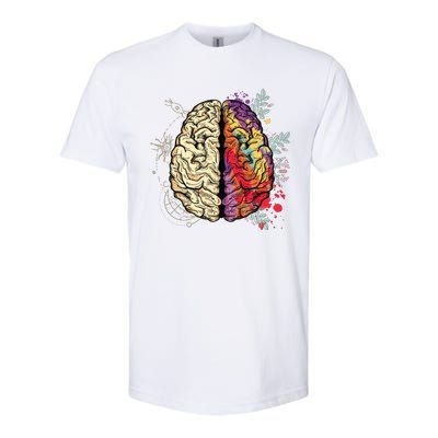 Logical Creative Human Brain Softstyle® CVC T-Shirt