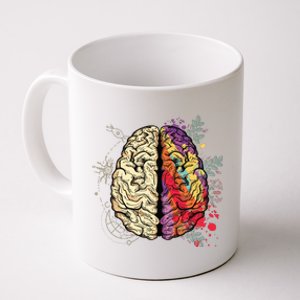 Logical Creative Human Brain Coffee Mug