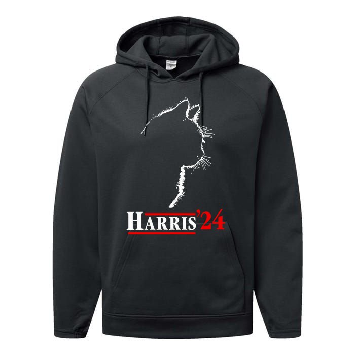 Lorenzothecat Cat Harris24 Performance Fleece Hoodie