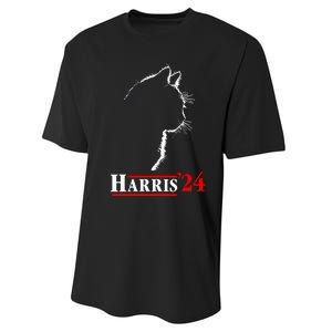 Lorenzothecat Cat Harris24 Performance Sprint T-Shirt