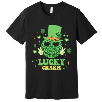 Lucky Charms Happy St Patricks Day Irish Shamrock Leprechaun Premium T-Shirt