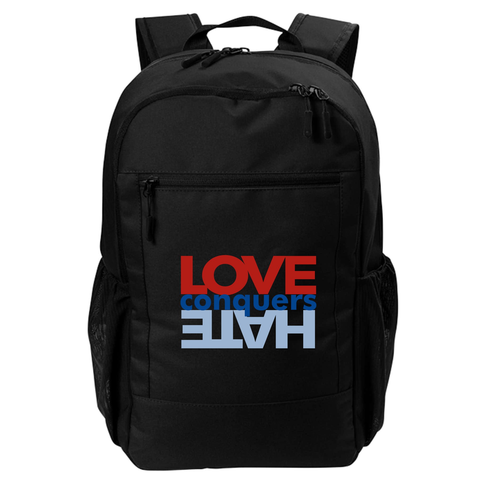 Love Conquers Hate Backpack