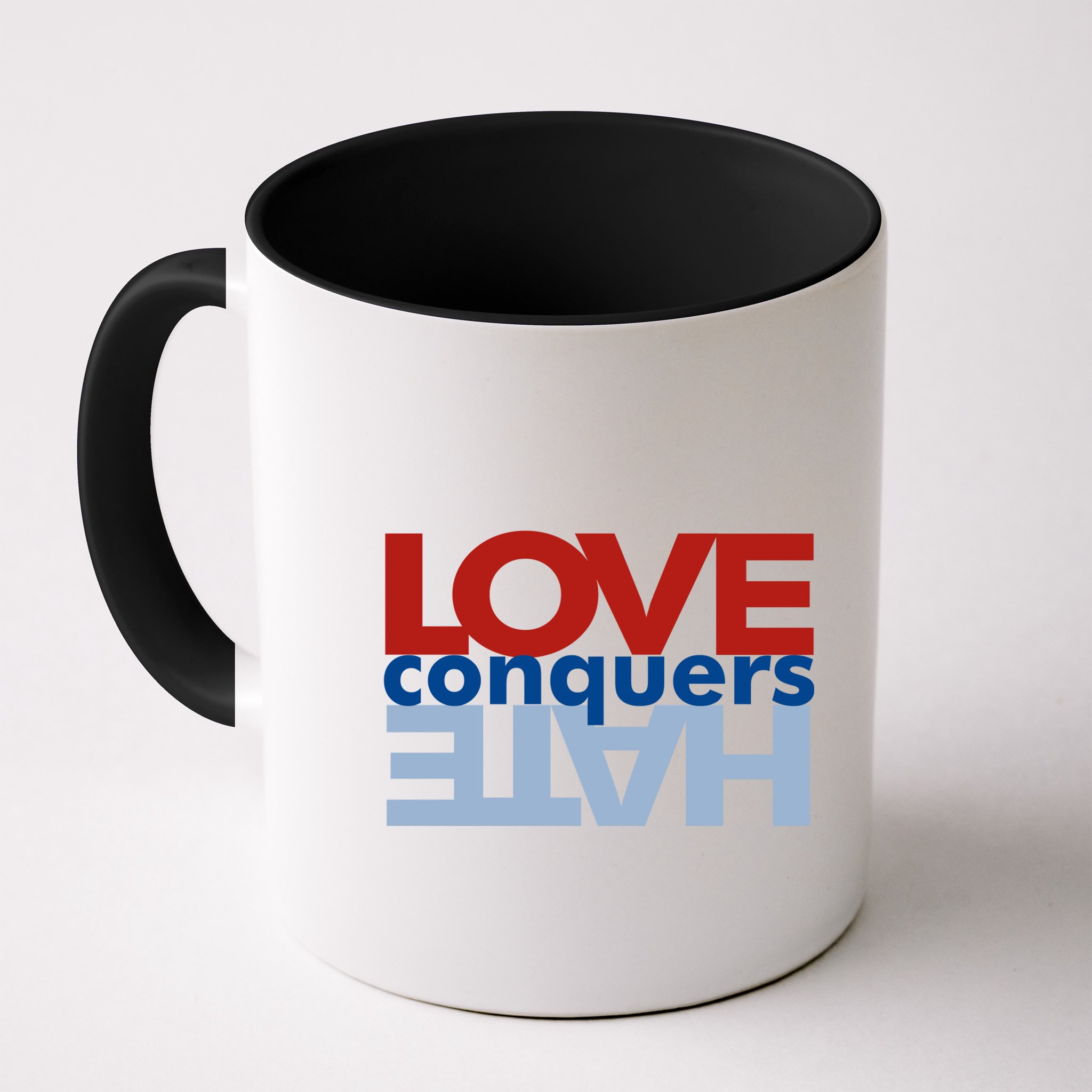 Love Conquers Hate Mug