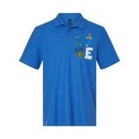 Love Cute Hanukkah Decorations Dreidel Menorah Chanukah Softstyle Adult Sport Polo