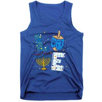 Love Cute Hanukkah Decorations Dreidel Menorah Chanukah Tank Top