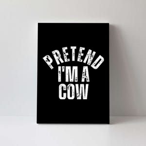 Lazy Cow Halloween Costume for Couples Canvas