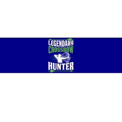 Legendary Crossbow Hunter Funny Best Hunting Dad Cool Gift Bumper Sticker