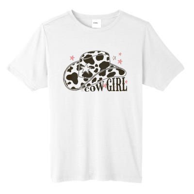 Leopard Cow Hat Howdy Rodeo Horse Texas Western Country Tall Fusion ChromaSoft Performance T-Shirt