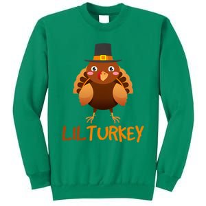 Lilturkey Cute Happy Thanksgiving Sweatshirt