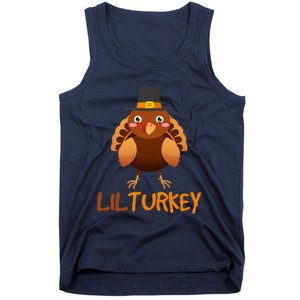 Lilturkey Cute Happy Thanksgiving Tank Top