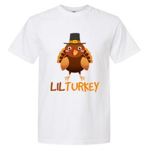 Lilturkey Cute Happy Thanksgiving Garment-Dyed Heavyweight T-Shirt