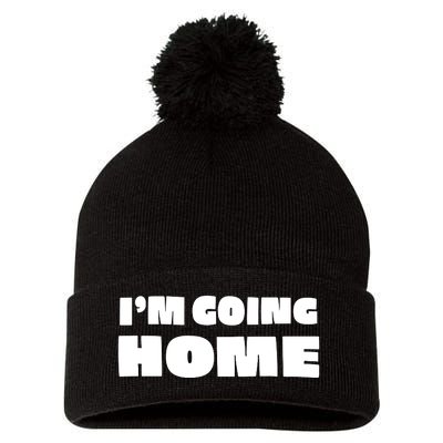 Lily Chapman Im Going Home Pom Pom 12in Knit Beanie