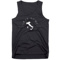 Lake Como Italy Retro Vintage Graphic Tank Top