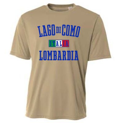 Lake Como Italy Lombardy Cooling Performance Crew T-Shirt