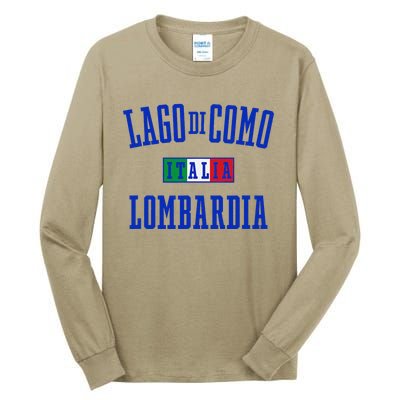 Lake Como Italy Lombardy Tall Long Sleeve T-Shirt