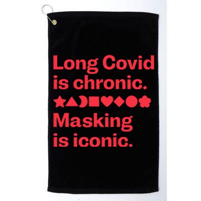 Long Covid Is Chronic Making Is Iconic Platinum Collection Golf Towel