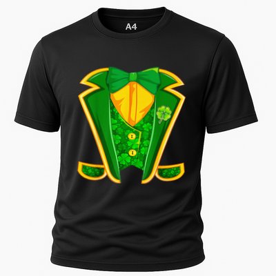 Leprechaun Costume Irish Tuxedo Funny St Patricks Day Performance Shirt