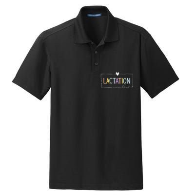 Lactation Consultant IBCLC Breastfeeding Consultant Dry Zone Grid Polo