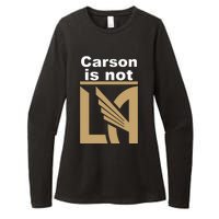 Lafc Carson Is Not La Womens CVC Long Sleeve Shirt