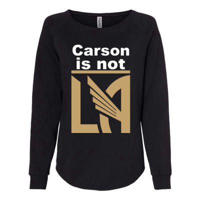 Lafc Carson Is Not La Womens California Wash Sweatshirt