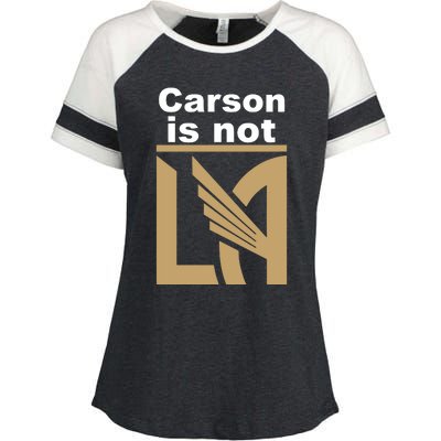 Lafc Carson Is Not La Enza Ladies Jersey Colorblock Tee