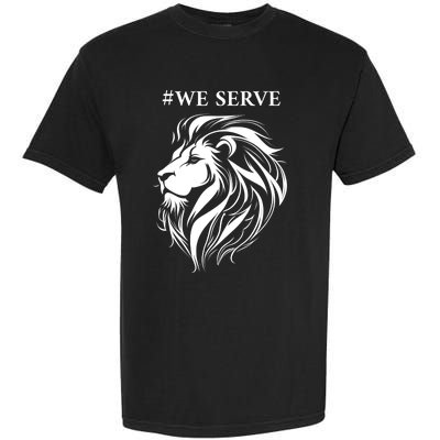 Lions Club International We Serve Lions Garment-Dyed Heavyweight T-Shirt