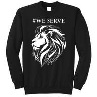 Lions Club International We Serve Lions Sweatshirt