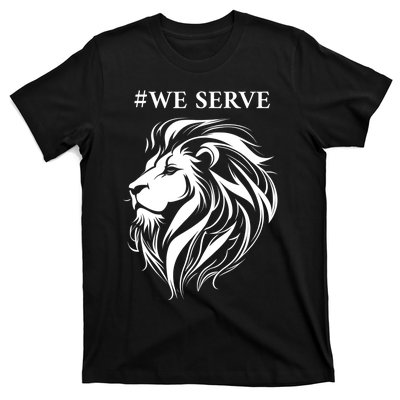 Lions Club International We Serve Lions T-Shirt