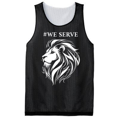 Lions Club International We Serve Lions Mesh Reversible Basketball Jersey Tank