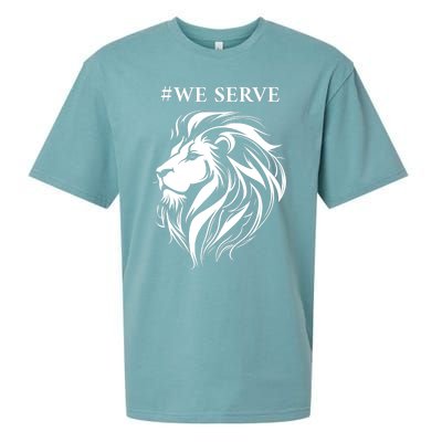 Lions Club International We Serve Lions Sueded Cloud Jersey T-Shirt