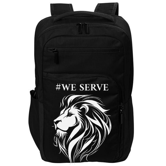 Lions Club International We Serve Lions Impact Tech Backpack