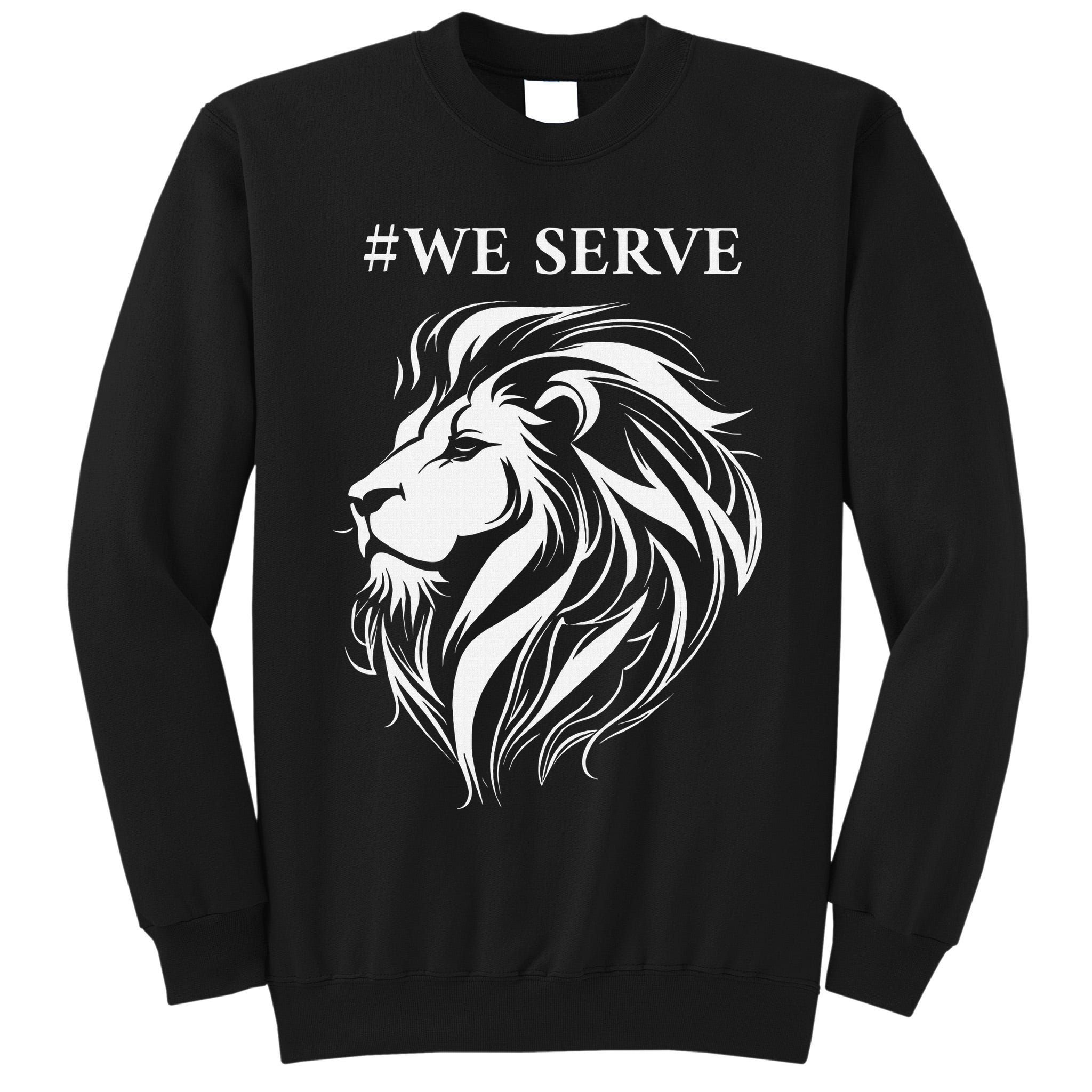 Lions Club International We Serve Lions Tall Sweatshirt