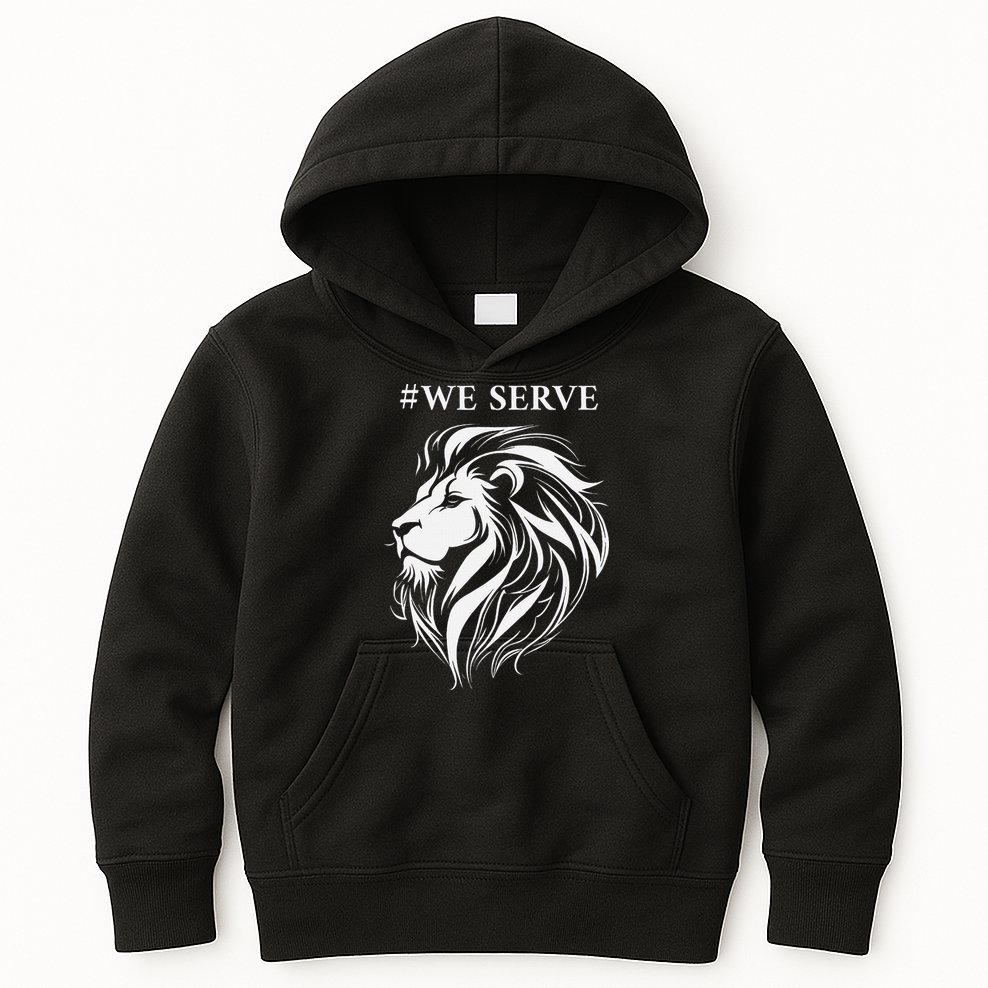 Lions Club International We Serve Lions Kids Hoodie