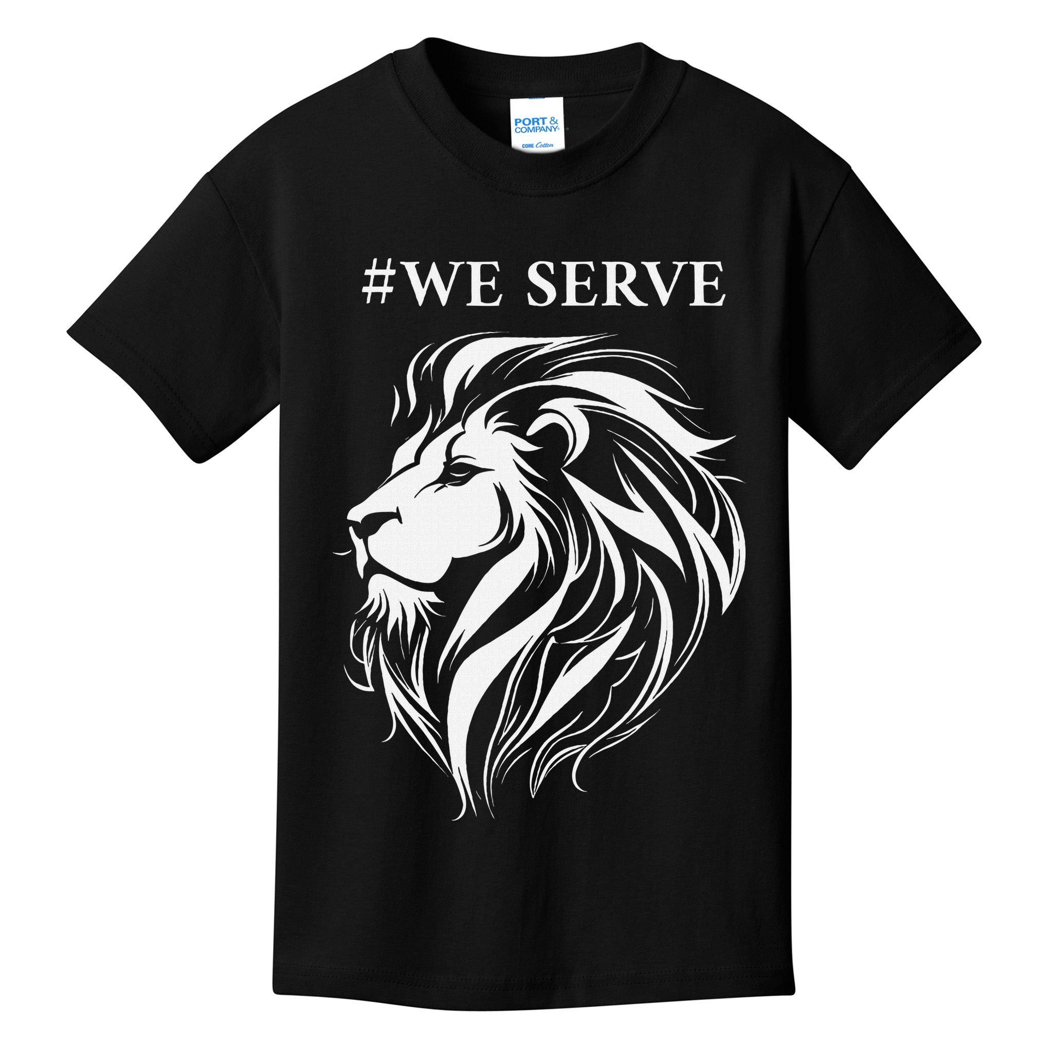 Lions Club International We Serve Lions Kids T-Shirt