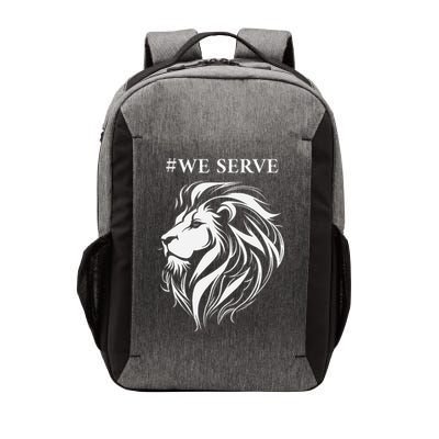 Lions Club International We Serve Lions Vector Backpack