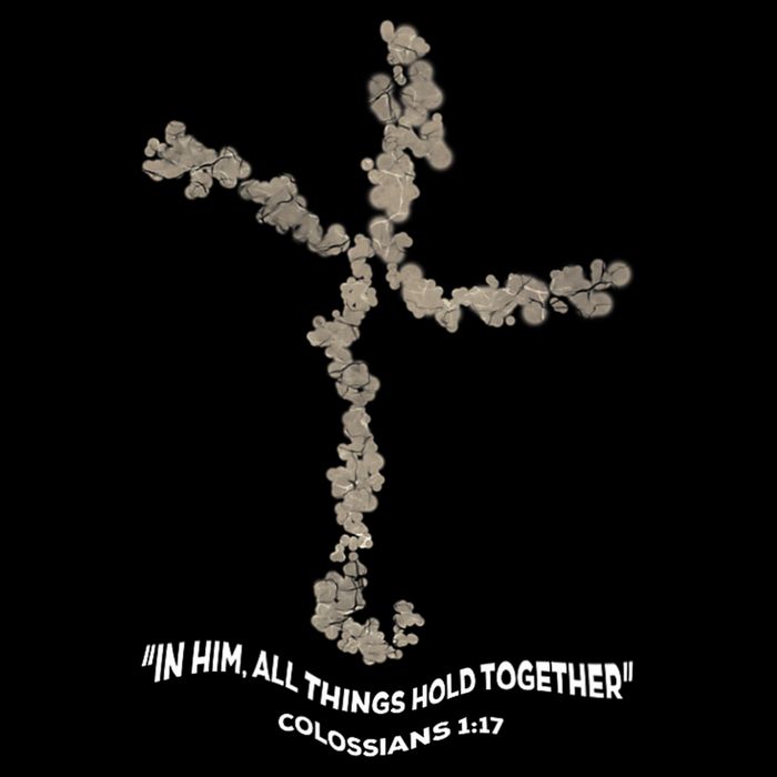 Laminin Christian Jesus Cross Cooling Performance Crew T-Shirt