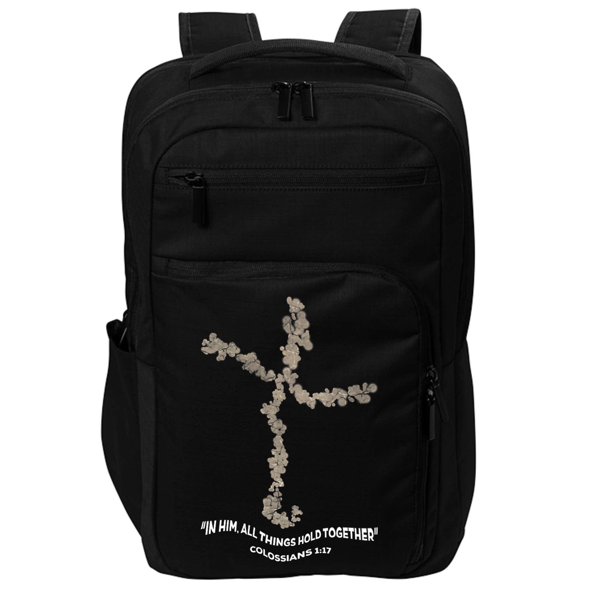 Laminin Christian Jesus Cross Impact Tech Backpack