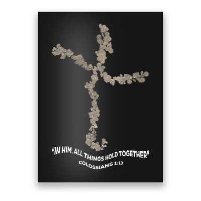 Laminin Christian Jesus Cross Poster