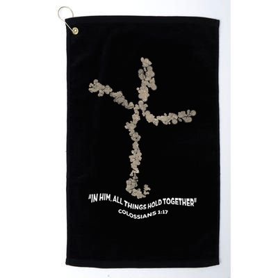 Laminin Christian Jesus Cross Golf Towel