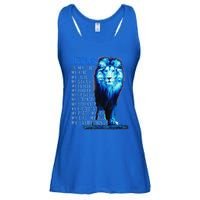 Lion Christian Jesus Is My God King Lord And Savior Ladies Essential Flowy Tank