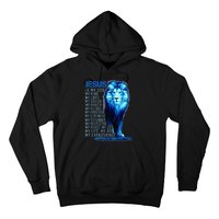 Lion Christian Jesus Is My God King Lord And Savior Hoodie