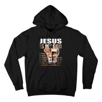 Lion Christian Jesus Is My God Lord King Savior Good Friday Hoodie