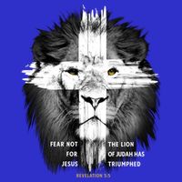 Lion Cross Jesus Christian Lord God Believer Gift Baby Bodysuit