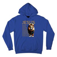 Lion Christian Jesus Is My God King Lord And Savior Hoodie