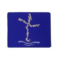 Laminin Christian Jesus Cross Mousepad