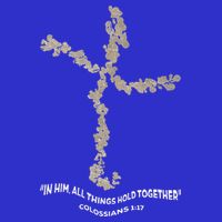 Laminin Christian Jesus Cross Baby Bodysuit