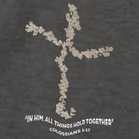 Laminin Christian Jesus Cross Vector Backpack