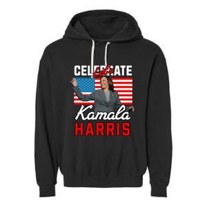 LetS Celebrate Kamala Harris 2024 Garment-Dyed Fleece Hoodie