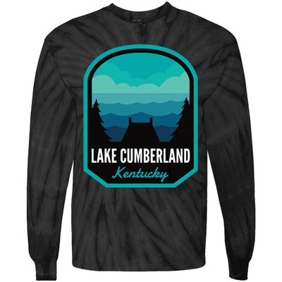 Lake Cumberland Kentucky Summer Tie-Dye Long Sleeve Shirt