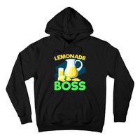 Lemonade Crew Kids Funny Lemonade Boss Lemon Lover Squad Hoodie